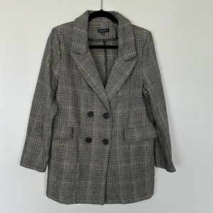 Women’s Plaid Blazer